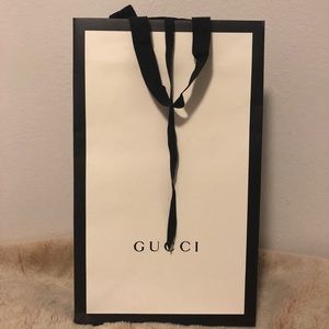SOLD Gucci paper gift bag